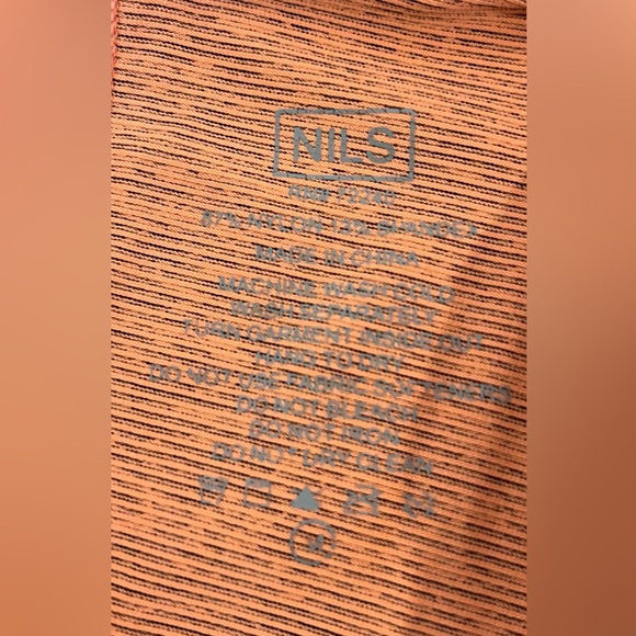 NILS Katelin Half Zip Turtleneck Mid Layer Women's Size M Grapefruit Charcoal - Picture 6 of 11